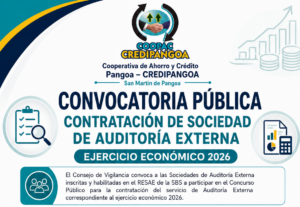 CONVOCATORIA PÚBLICA – CONTRATACIÓN DE SOCIEDAD DE AUDITORÍA EXTERNA PARA EL EJERCICIO ECONÓMICO 2026
